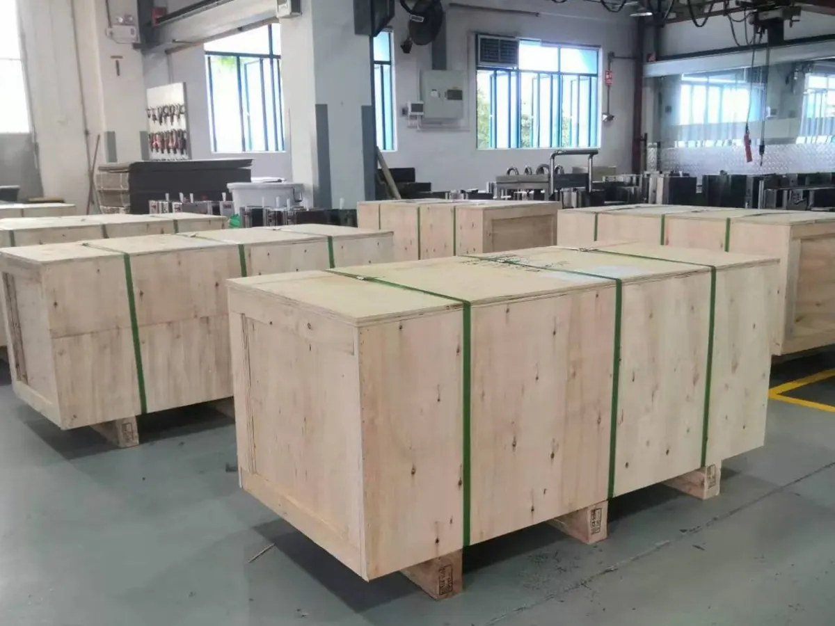 Packing area