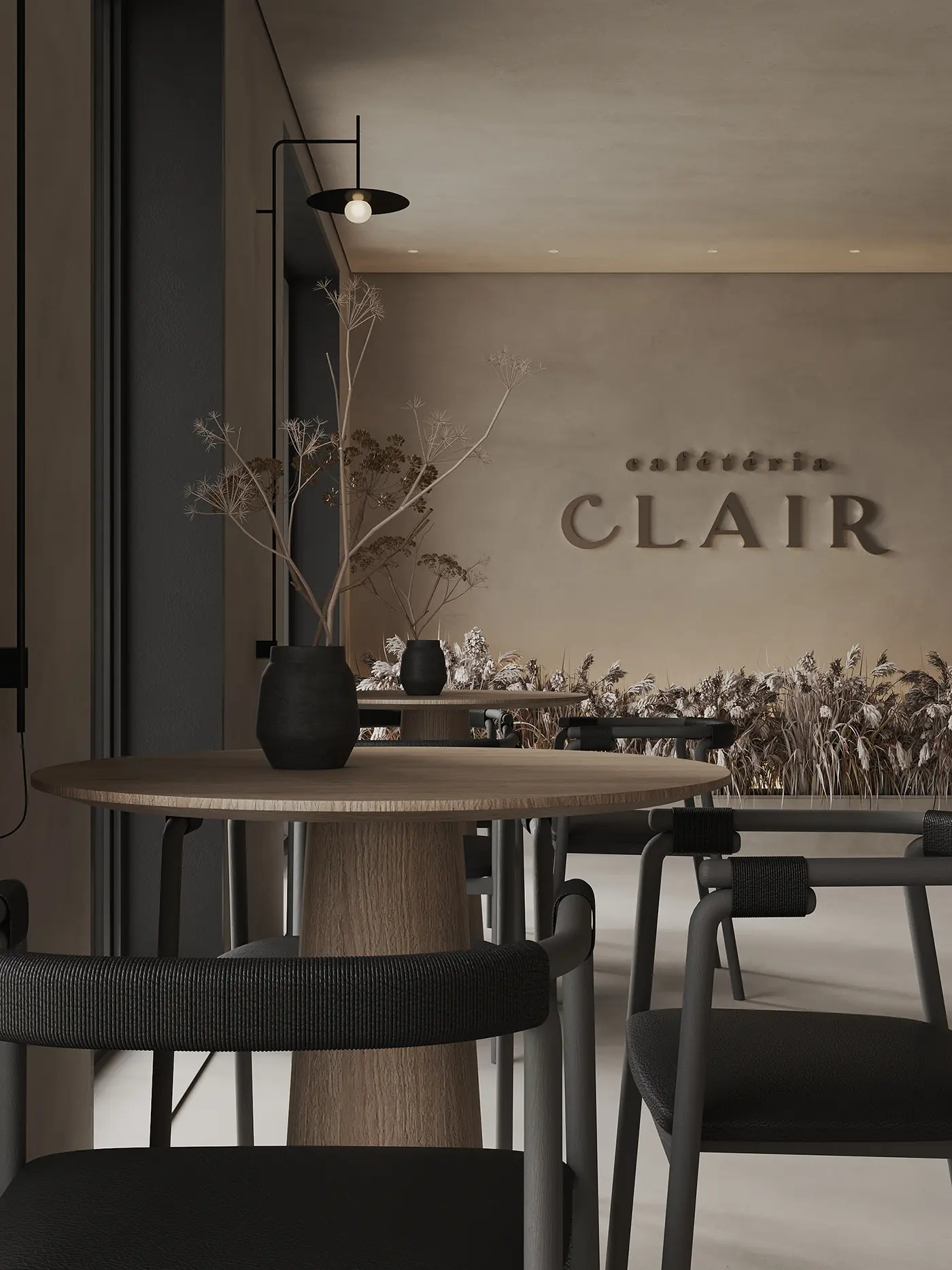 Soft Minimal Bakery Coffee Shop visual concept