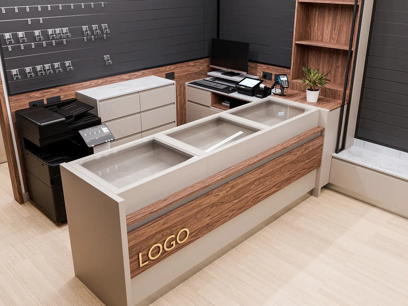 Bright Digital Product Store visual concept