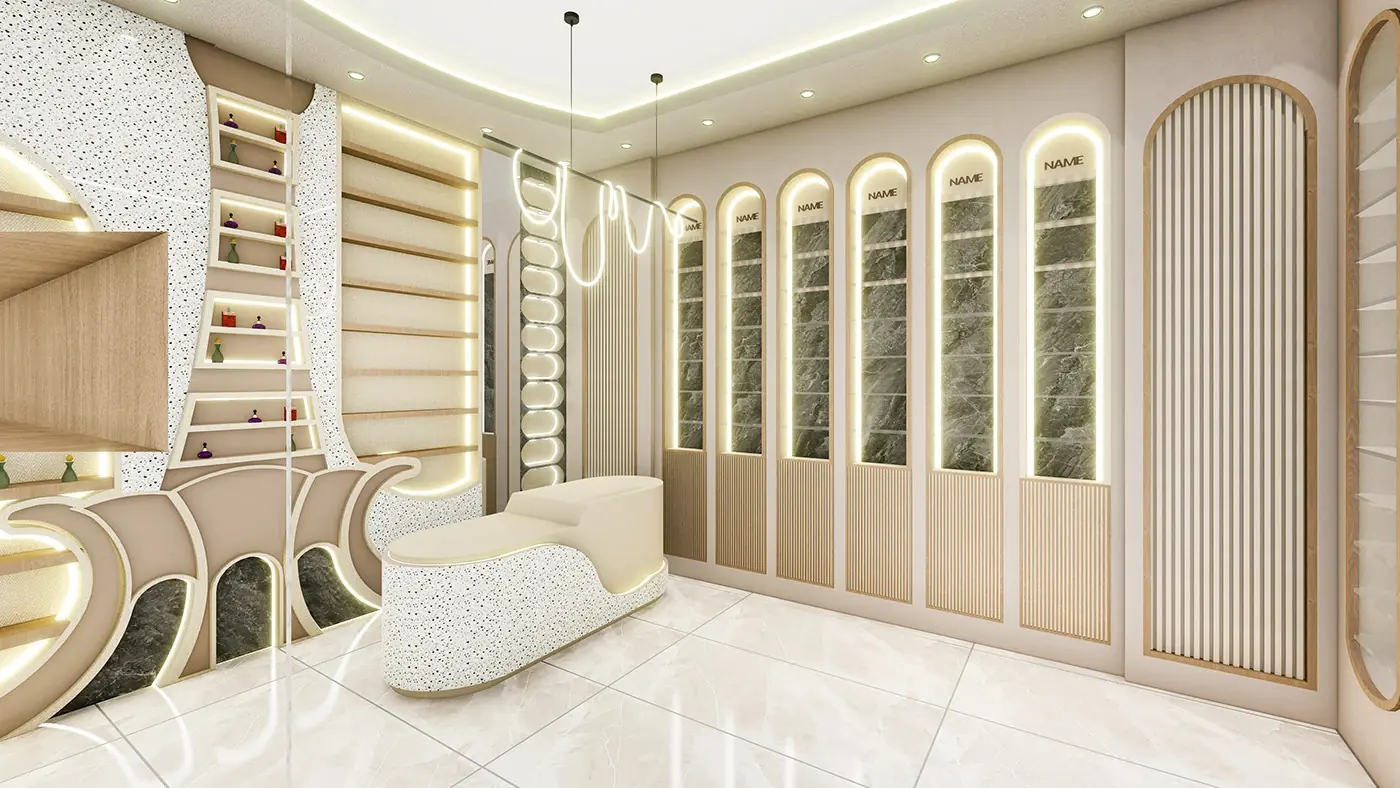 Premium Fragrance Display Gallery visual concept