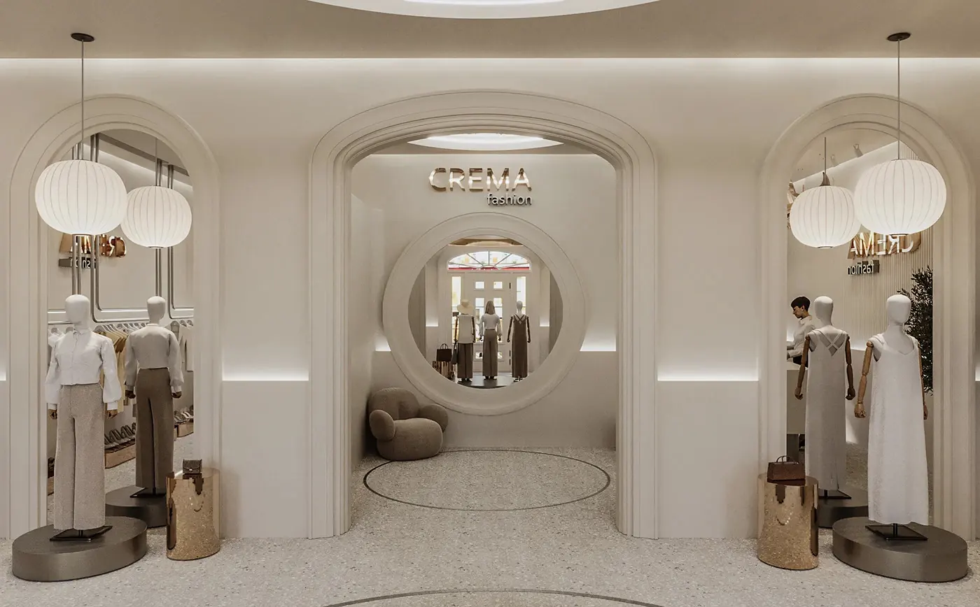 Urban Streetwear Retail Shop visual concept