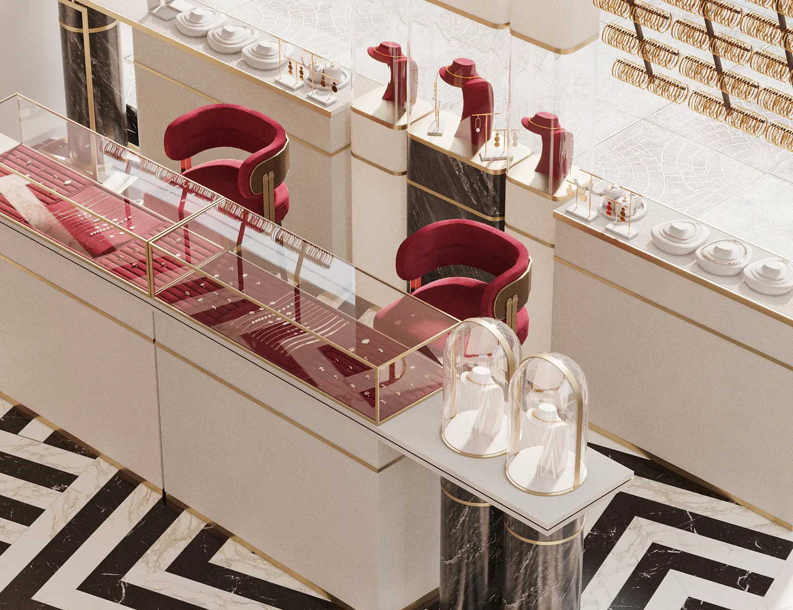 Bright Bridal Jewelry Shop visual concept