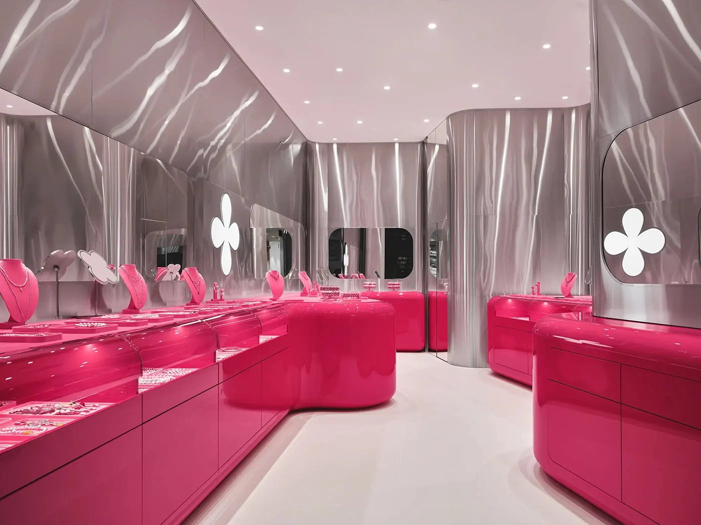 Compact Jewelry Display Store visual concept