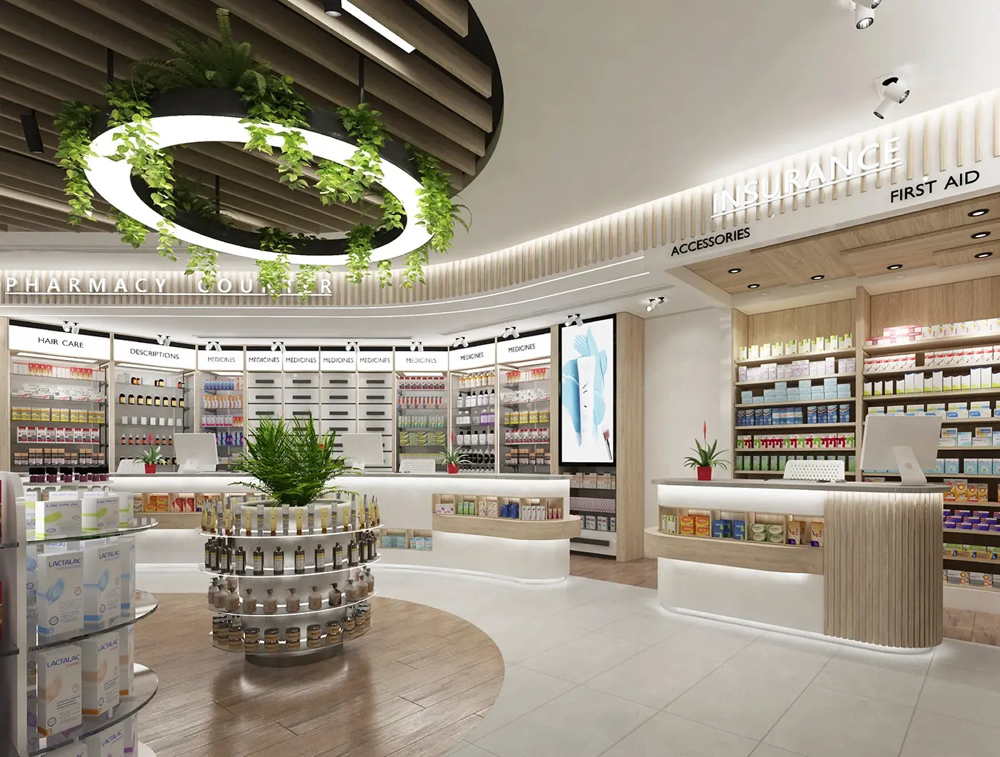 Natural Health Care Store visual concept