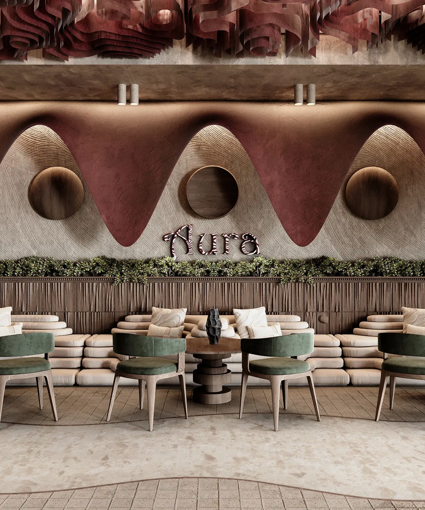 Premium Hotel Reception Lobby visual concept